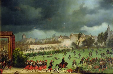 Scene from the Battle of Solferino